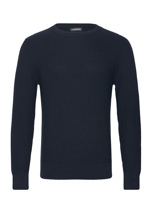 Se J. Lindeberg Arthur Knit Org Cotton J. Lindeberg Navy ved Booztlet