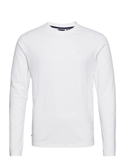 Superdry Vintage Logo Emb L/S Top Superdry White