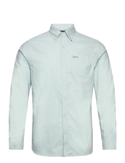 Superdry Cotton L/S Oxford Shirt Superdry Green