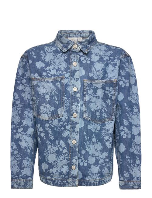 The New Tnflorana Denim Shirt The New Blue