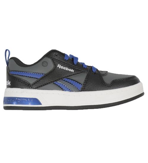 Reebok Sko m. Lys - Royal Prime Step N' Flash - Sort/BlÃ¥/GrÃ¥