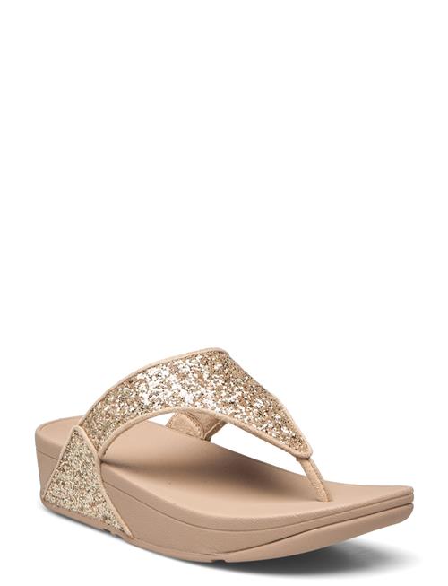 FitFlop Lulu Glitter Toe-Thongs FitFlop Gold