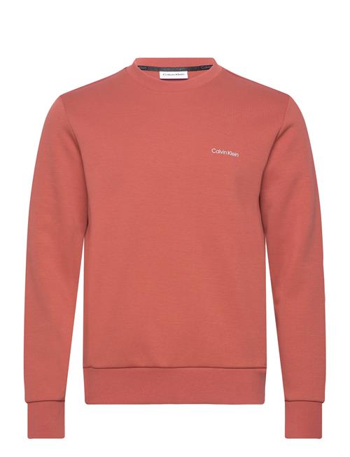 Se Calvin Klein Micro Logo Repreve Sweatshirt Calvin Klein Red ved Booztlet