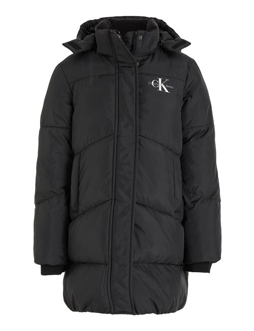 Calvin Klein Ck Long Puffer Coat Calvin Klein Black