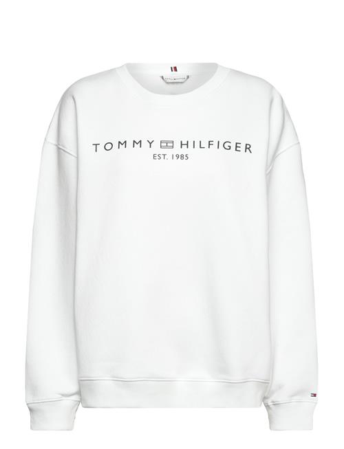 Tommy Hilfiger Crv Mdrn Reg Corp Logo Swtshrt Tommy Hilfiger White