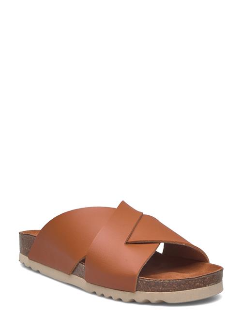 Scholl Sl Vivian Pu Leather Scholl Brown