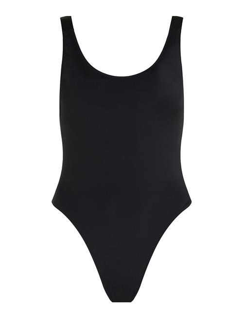 Calvin Klein Scoop Back Piece-Rp Calvin Klein Black