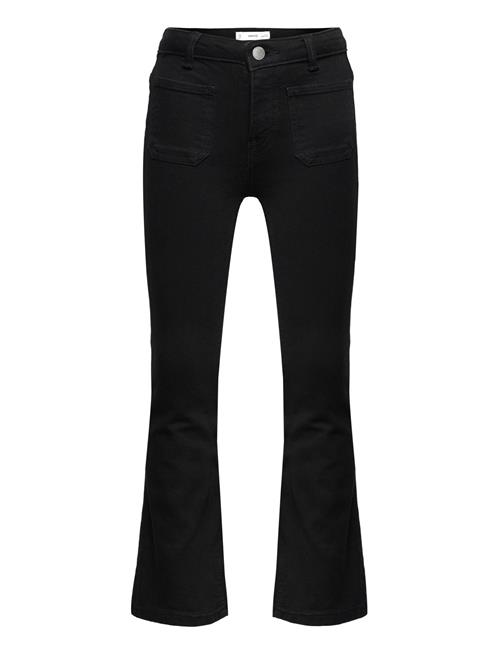 Se Mango Flared Jeans With Pocket Mango Black ved Booztlet