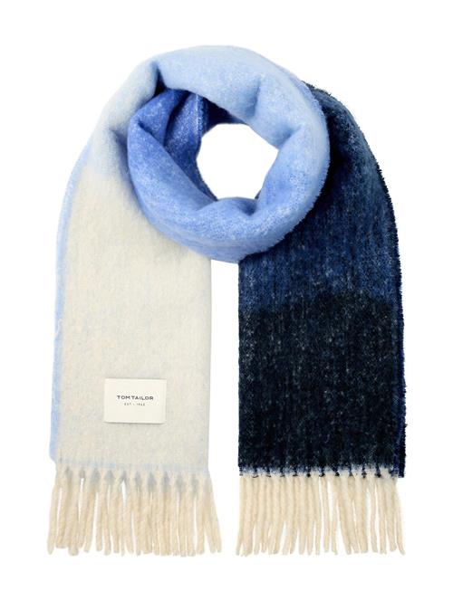 Tom Tailor Cosy Brushed Colorflow Scarf Tom Tailor Blue