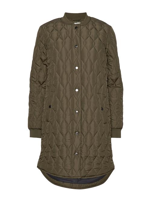 Kaffe Kashally Quilted Coat Kaffe Green