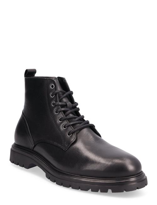 Biagil Lace Up Boot Soft Texas Bianco Black