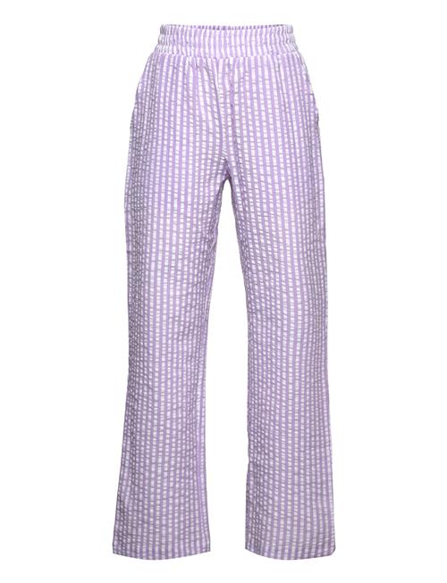 Grunt Tenna Striped Pant Grunt Purple