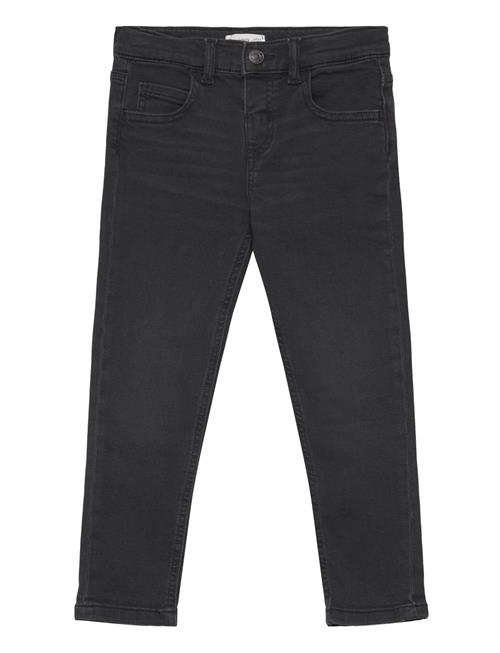 Mango Cotton Skinny Jeans Mango Black