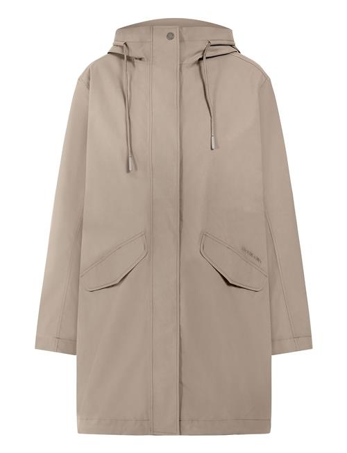 Annabell Wns Parka Didriksons Beige