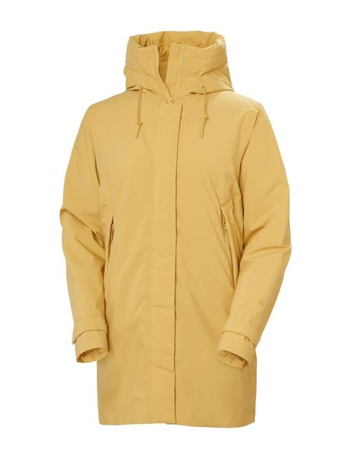 Se Helly Hansen W Victoria Ins Mid Rain Jacket Helly Hansen Yellow ved Booztlet