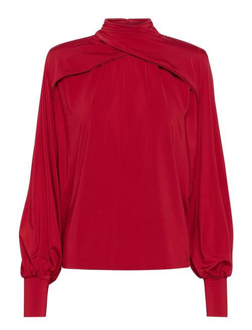 Se Gestuz Soffigz P Ls Blouse Gestuz Red ved Booztlet