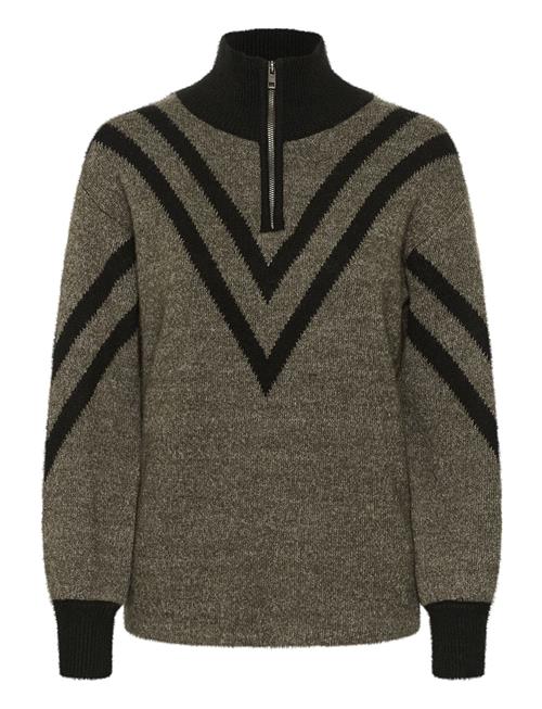 Se Kaffe Kakarla Knit Pullover Kaffe Grey ved Booztlet