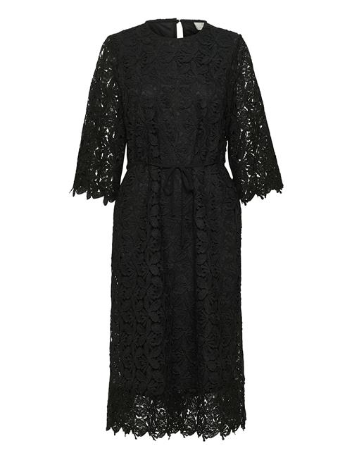 Kaemilia Lace Dress Kaffe Black