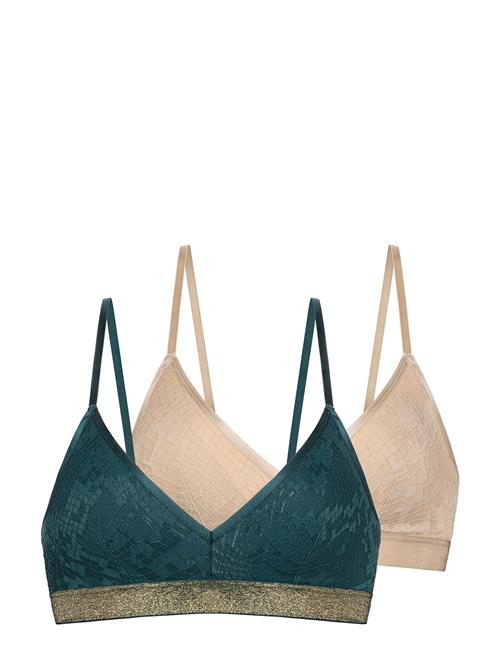 Se Dorina Vera-2Pp Bralette Dorina Beige ved Booztlet