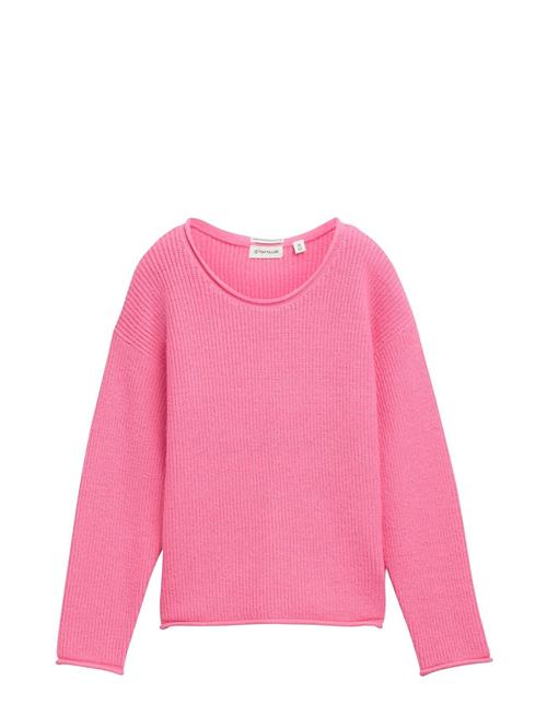 Knitted Pullover Tom Tailor Pink