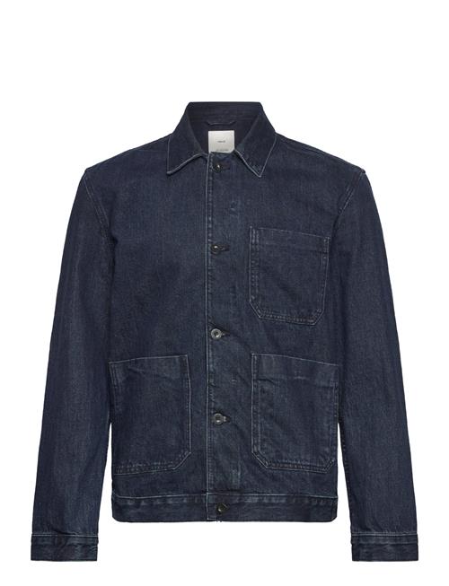 Mango Pocketed Denim Jacket Mango Navy