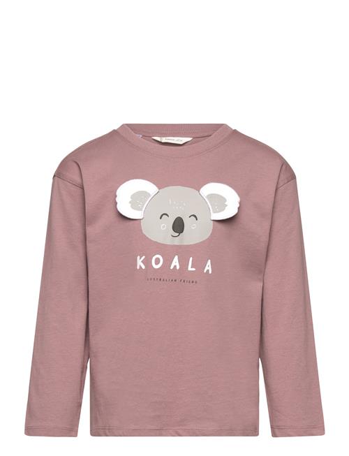 Se Mango T-Shirt Koala Mango Pink ved Booztlet