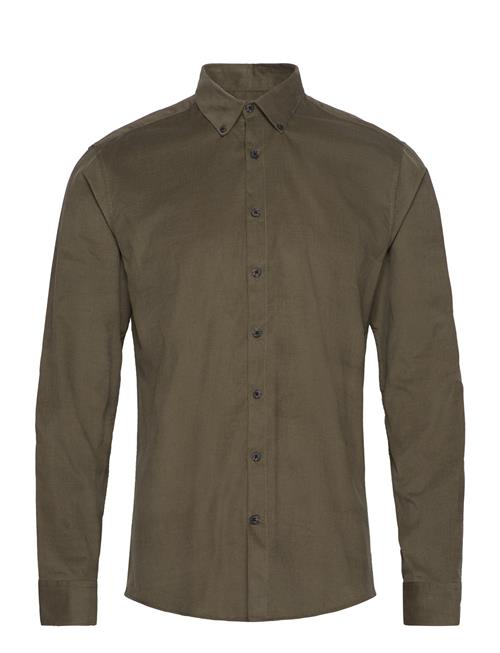 Fine Corduroy Shirt L/S Lindbergh Green