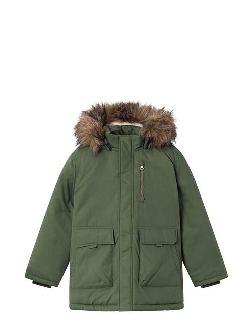 Se name it Nkmmaster05 Parka Jacket Pb Fo Name It Green ved Booztlet