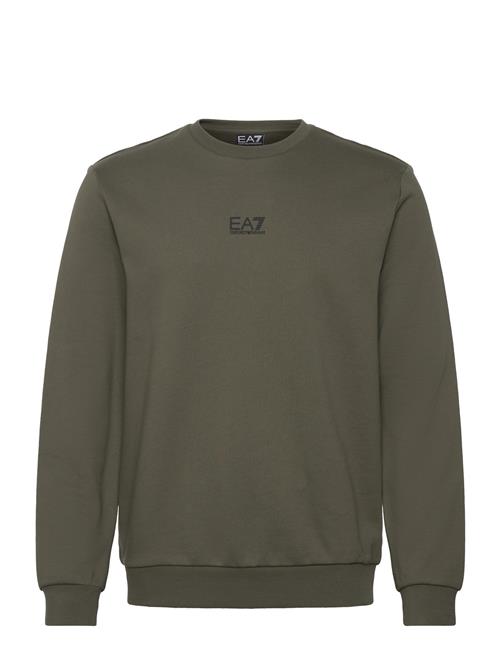 Se EA7 Sweatshirt EA7 Khaki ved Booztlet