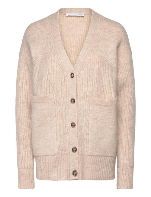 Slfalva Ls Knit Cardigan Selected Cream