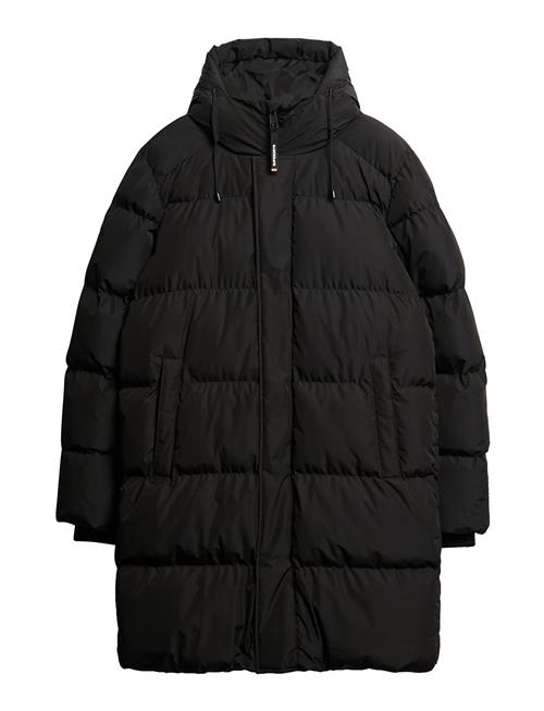 Superdry Hooded Sports Puffer Mid Jkt Superdry Black