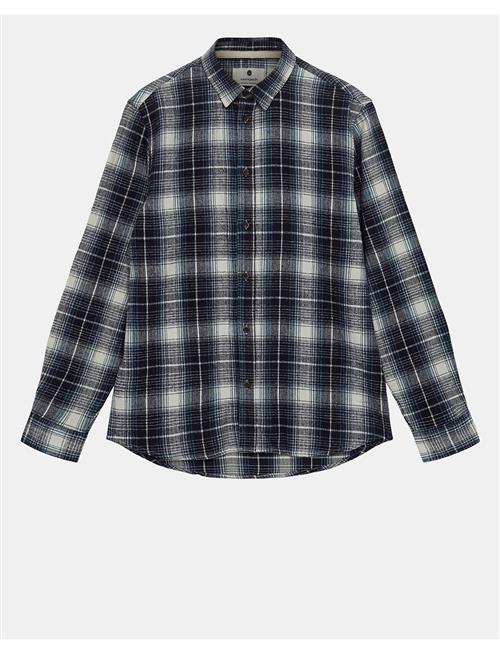 Anerkjendt Akleif Flannel Check Shirt Anerkjendt Navy