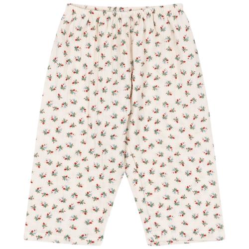 Konges Sløjd Coco Pants Gots - Fleur Tricolore | Hvid | 0-1 months