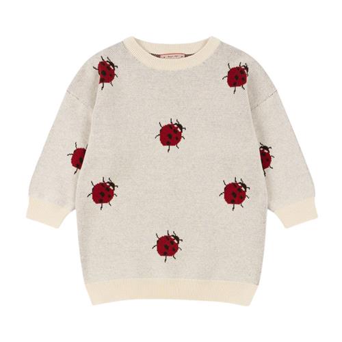 Konges Sløjd Lapis Knit Dress - Ladybug | Lyserød | 2 years