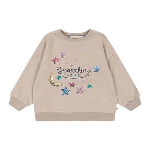 Konges Sløjd Lou Sequin Sweatshirt Ocs French Oak | Beige | 18 months