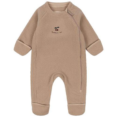 Konges Sløjd SAFA ONESIE GRS SMOKE GRAY | Grå | 6 months