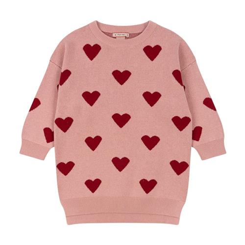 Se Konges Sløjd Lapis Knit Dress - Mellow Rose | Lyserød | 4 years ved Babyshop