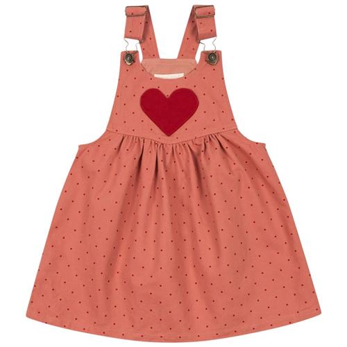 Konges Sløjd Nola Spencer Dress Gots - Mahogany Dot | Lyserød | 5-6 years