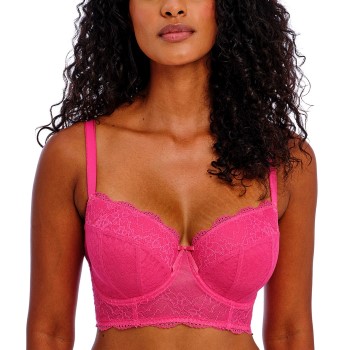 Freya Bh Fancies Underwire Longline Bra Chok Rosa E 75 Dame