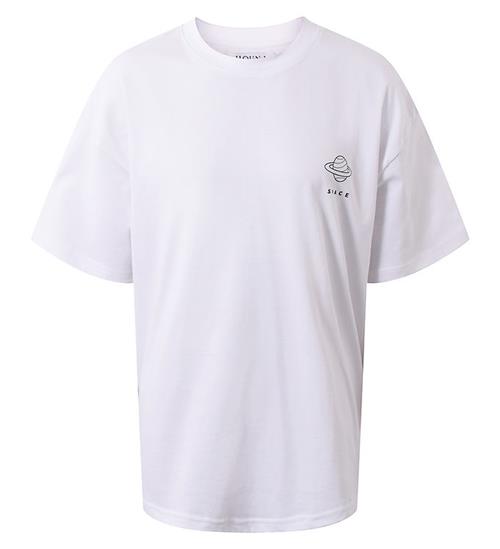 Se Hound Hound T-shirt - Oversized Tee - White ved KidsWorld