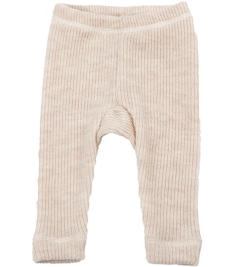 Se Joha Joha Leggings - Strik - Uld - Creme ved KidsWorld