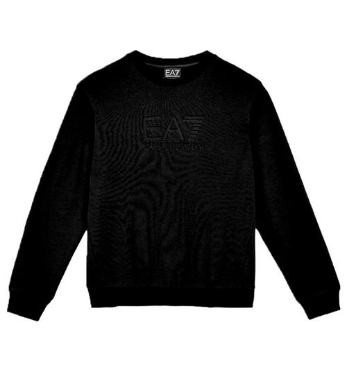 EA7 Sweatshirt - Sort m. Logo