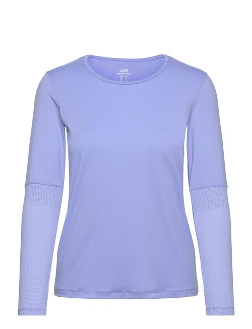 Casall Essential Mesh Detail Long Sleeve Casall Blue