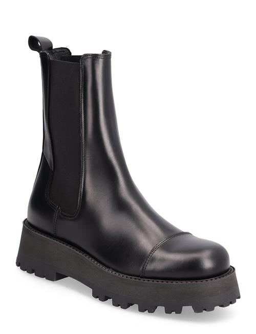 Se Selected Femme Slfcora Toe Cap Boot B Noos Selected Femme Black ved Booztlet