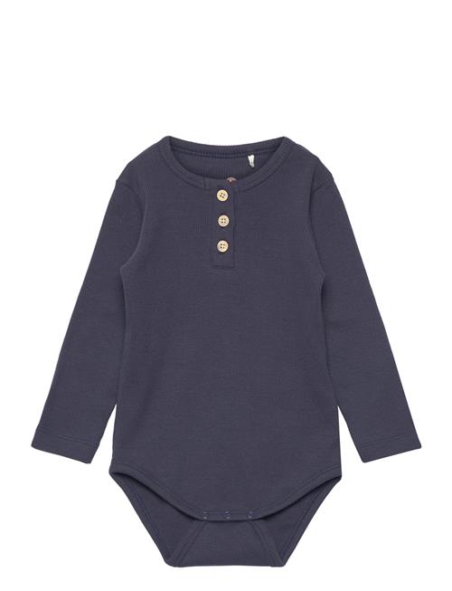 En Fant Body Ls Rib En Fant Navy