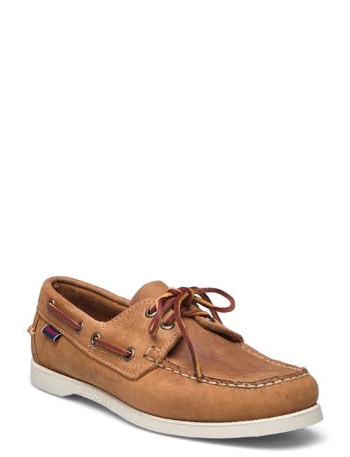 Sebago Docksides Crazy H W Sebago Brown