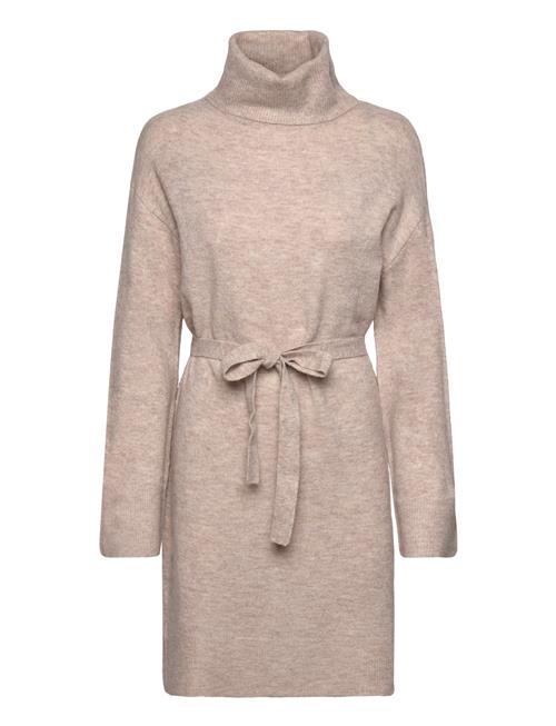 Vila Vivimalina Rollneck L/S Knit Dress/Pb Vila Beige