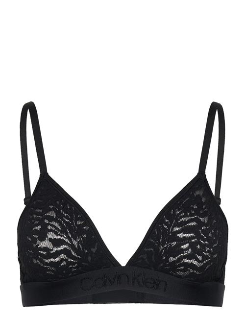 Calvin Klein Unlined Triangle Calvin Klein Black