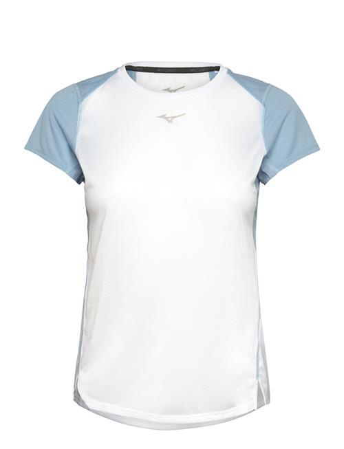 Se Mizuno Dryaeroflow Tee Mizuno White ved Booztlet