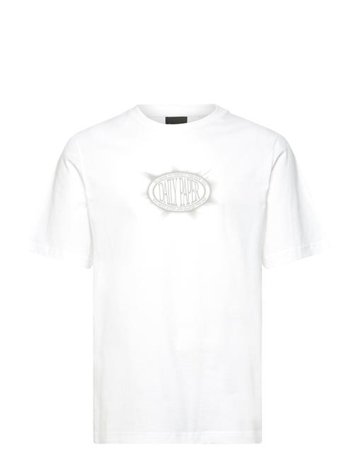 Se Daily Paper Glow Ss T-Shirt Daily Paper White ved Booztlet